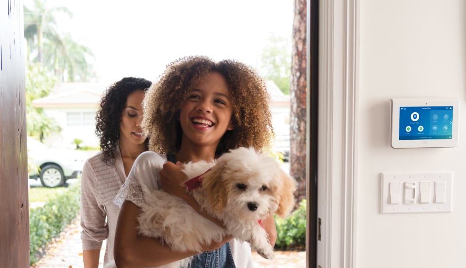 ADT Security System in a Baton Rouge home